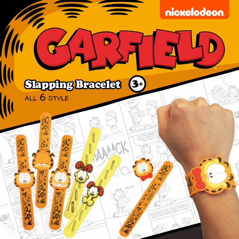 Garfield Slap Bracelet Bulk 6pcs/bag