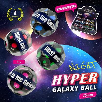 Hyper Galaxy Ball-Night 7cm Display (12pcs per box)