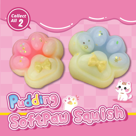 Pudding SoftPaw Squish w/display