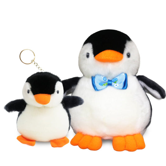 Plush Penguin Black Color(big & small per bag)