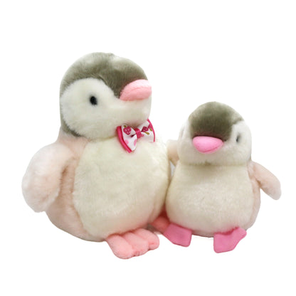Plush Penguin Pink Color(big & small per bag)