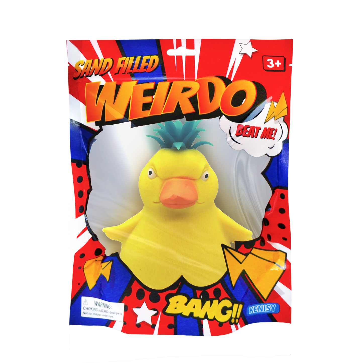 Sand Filled Weirdo - Pineapple Duck