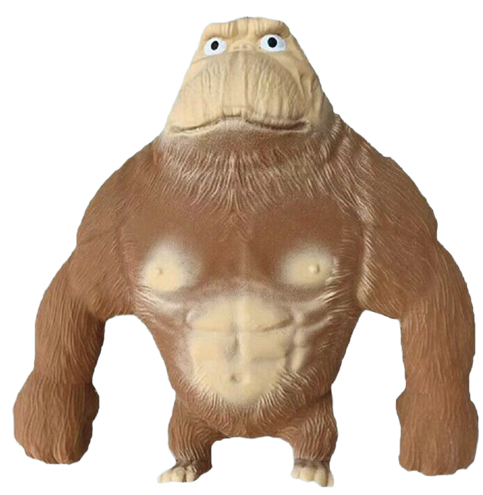 20cm TPR King Kong with sand