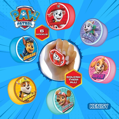 Paw Patrol Squishem in 50mm capsule