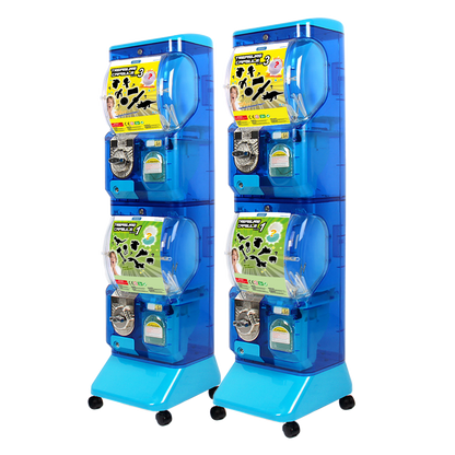 Translucent Vending machine(2disp)-Blue