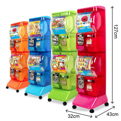 Translucent Vending machine(2disp)-Red