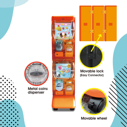 Translucent Vending machine(2disp)-Green