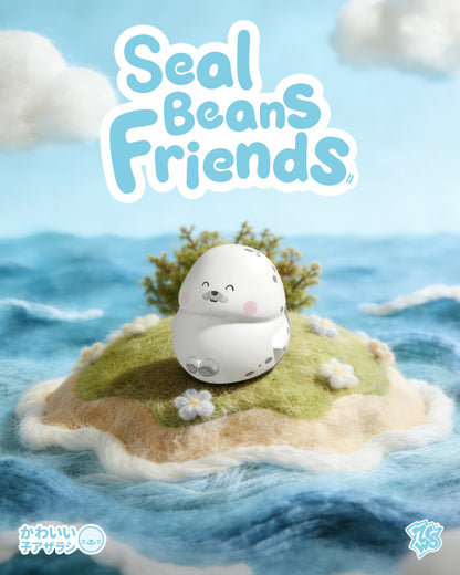 Squishy Seal Beans Friends Blind Box (6pcs/set)