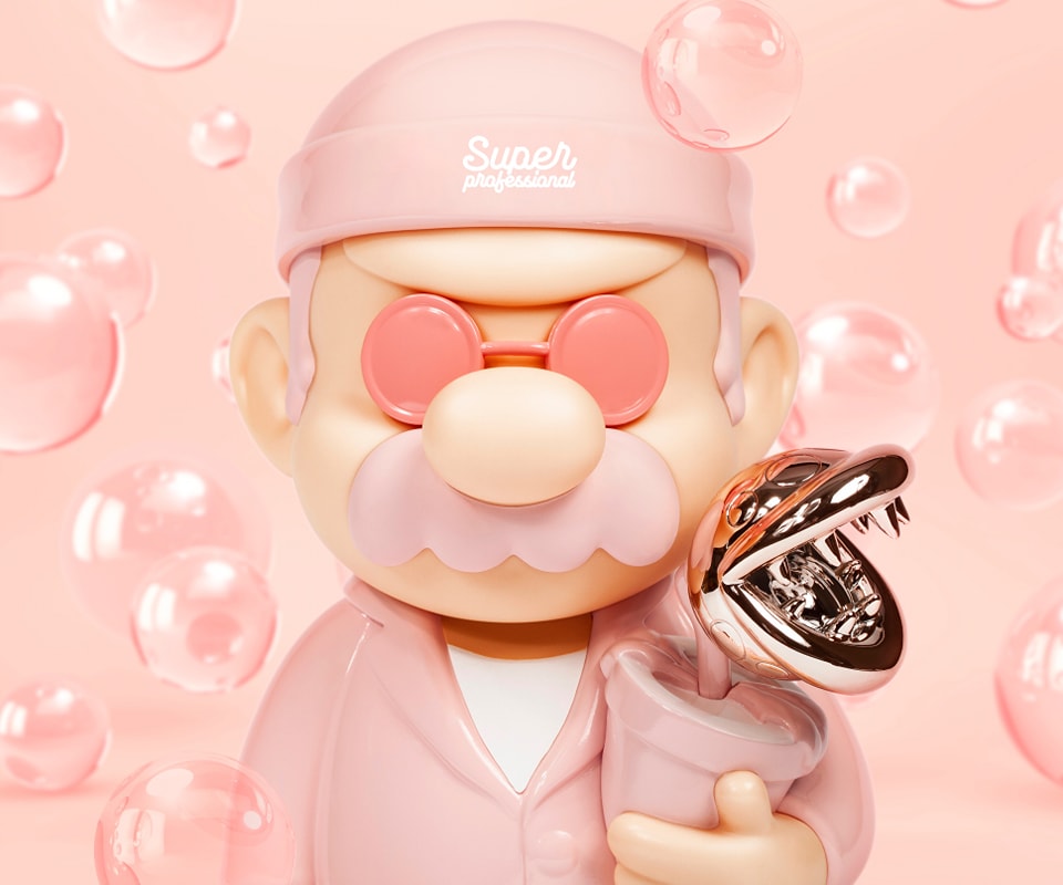 SUP. PRO ESNTL // Bubble Pink