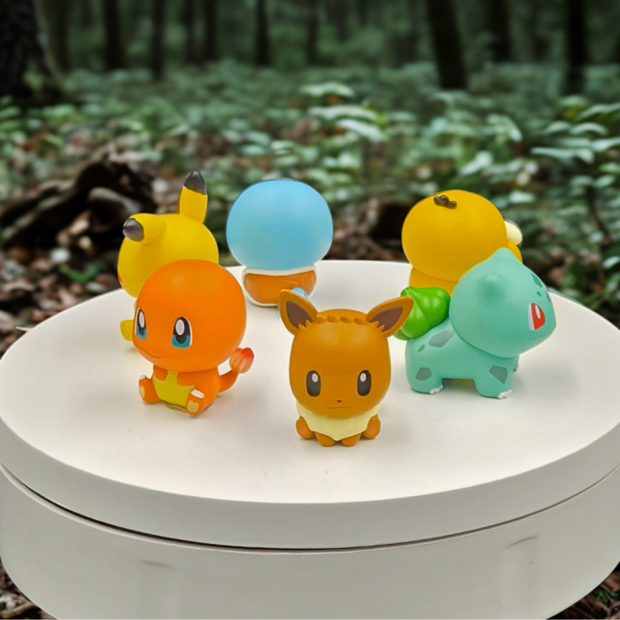 [Pre-order May2026 arrival] Pokemon Characters Figure Countertop Capsule Display(6cm L18)